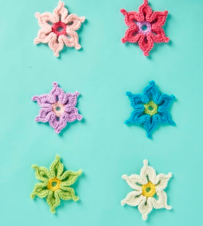 Mini Flowers #2 crochet Pattern