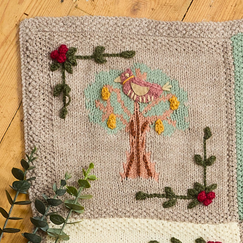 12 Days of Christmas Blanket Knitalong: Part One | Knitting Patterns ...