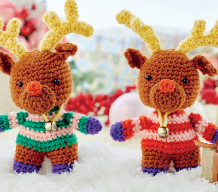 Reindeer Friends crochet Pattern