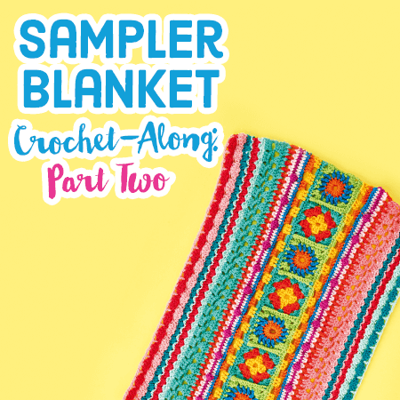 Sampler Blanket Crochet-Along: Part Two crochet Pattern