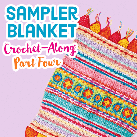 Sampler Blanket Crochet-Along: Part Four crochet Pattern
