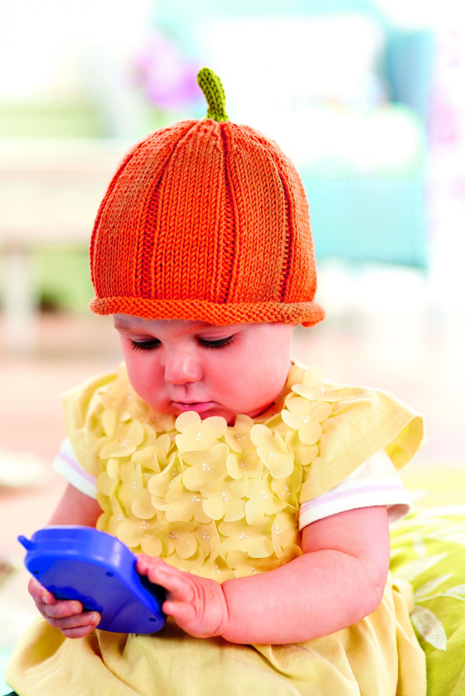 Pumpkin Baby Hat