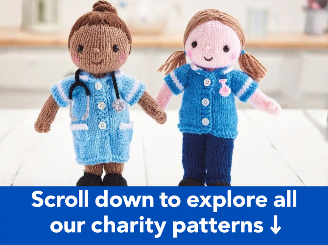 FREE Charity Knitting & Crochet Patterns