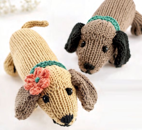 Tiny Sausage Dogs Knitting Patterns, Sausage Dog Coat Knitting Pattern Free