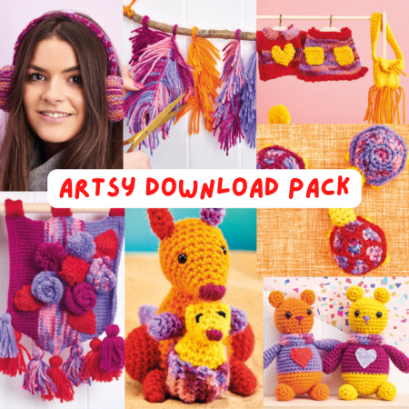 Artsy Download Pack crochet Pattern
