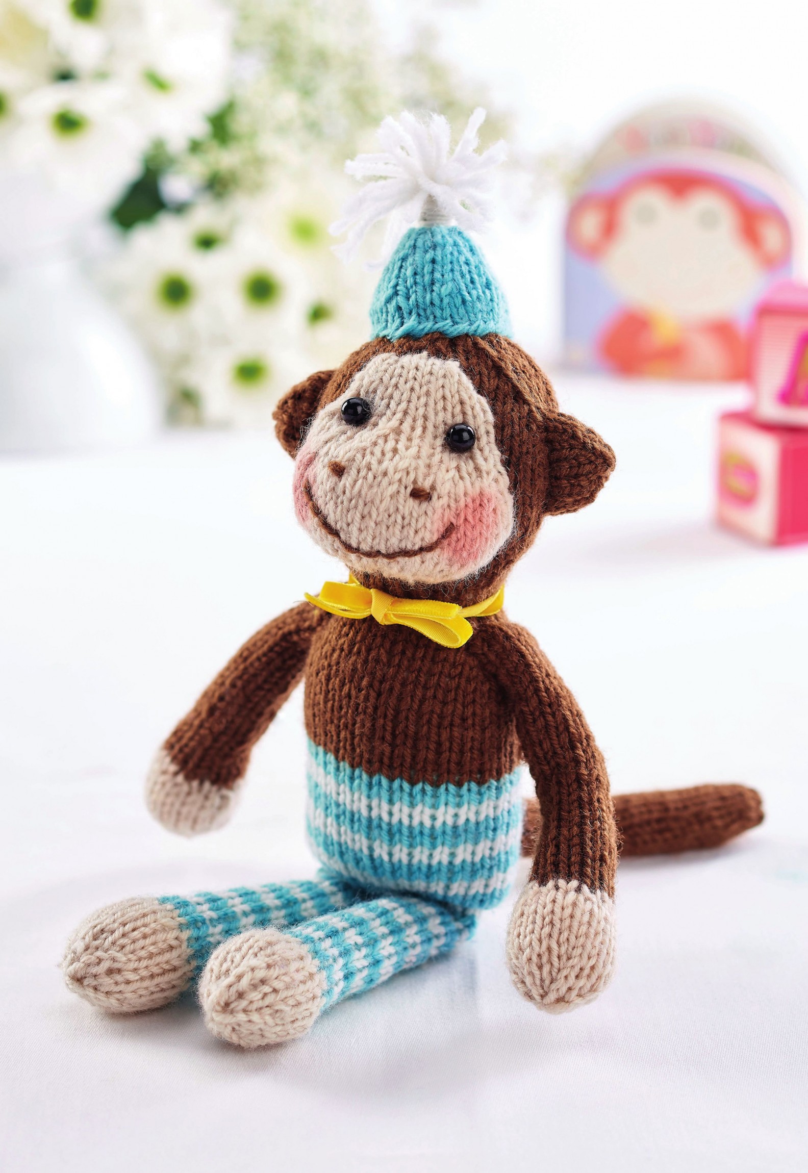 monkey jumper knitting pattern
