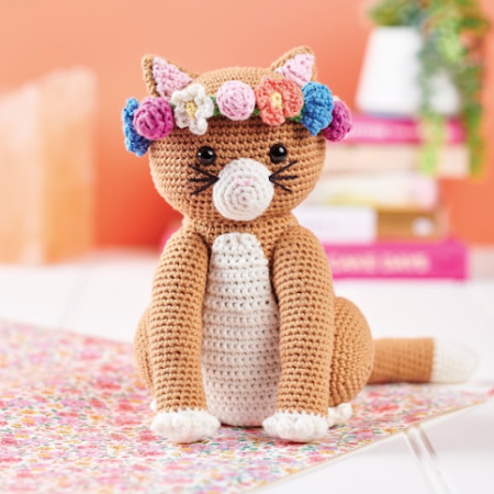 Flower Cat crochet Pattern
