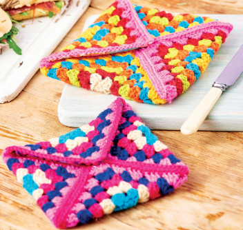 Bonus Crochet Granny Square makes crochet Pattern