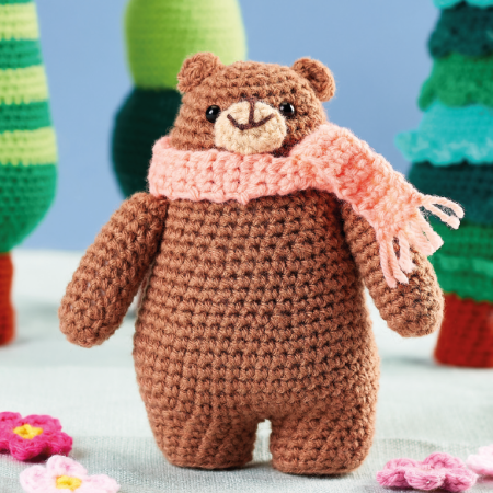 Bear in Woodland crochet Pattern