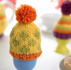 Tea and Egg Cosies Knitting Pattern