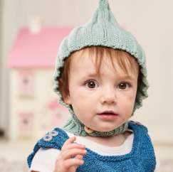 Beginners Baby Pixie Hat Knitting Pattern