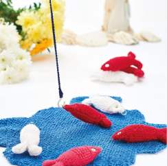 Children’s fishing game Knitting Pattern