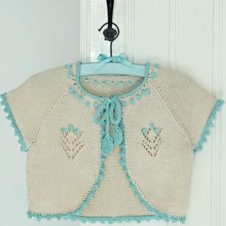Child's Summer Bolero | Knitting Patterns | Let's Knit ...