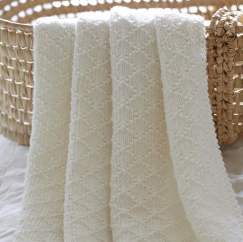 Classic Baby Blanket Knitting Pattern