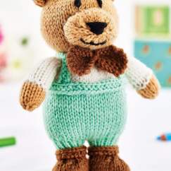 Classic Teddy Bear Toy Knitting Pattern