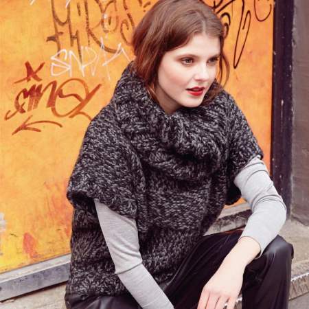Cosy Top with Matching Cowl Knitting Pattern