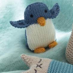 Friendly Penguin Toy Knitting Pattern