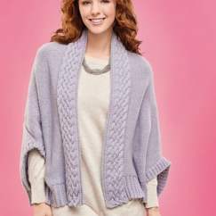 Easy-wear Cape Knitting Pattern