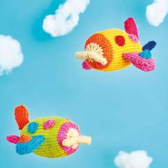 Aeroplane Toys Knitting Pattern