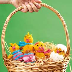 Easter Chicks Knitting Pattern