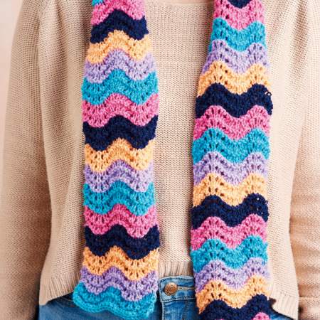 KNIT SKINNY SCARF HAUTE PROVINCIAL main image 1