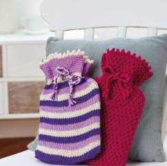 Simple Hot Water Bottles Knitting Pattern