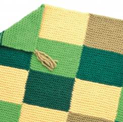 Luxury Colourful Blanket Knitting Pattern