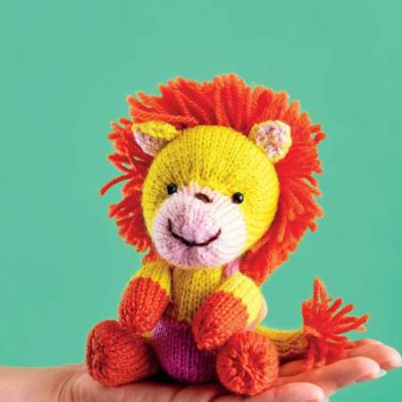 Lion Toy | Knitting Patterns | Let's Knit Magazine