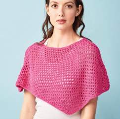 Learn To Knit A Lace Summer Poncho Knitting Pattern