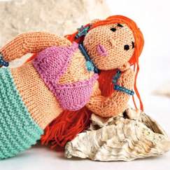 Knitted Mermaid Toy Knitting Pattern