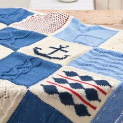 Nicely Nautical Knitalong Blanket Part Two Knitting Pattern