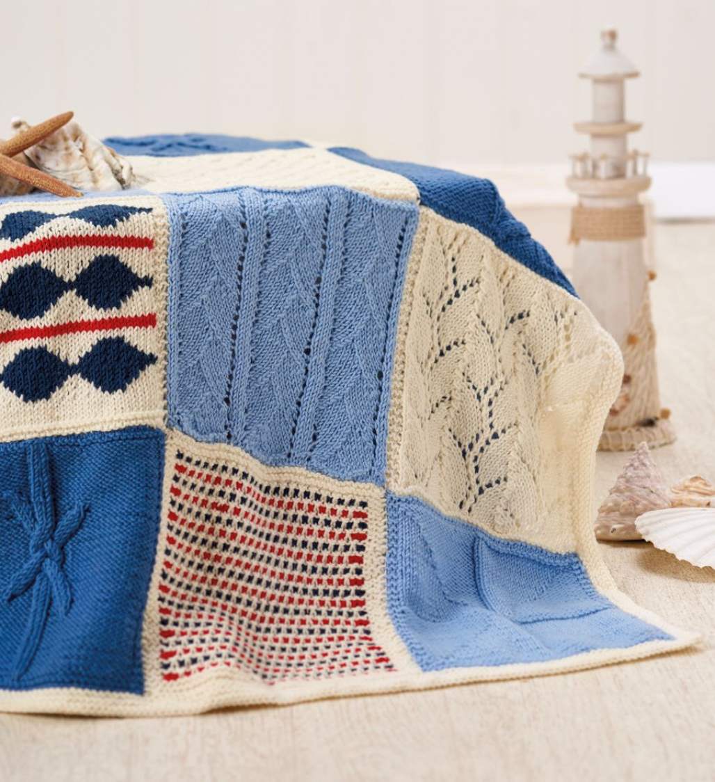 Nicely Nautical Knitalong Blanket Part One