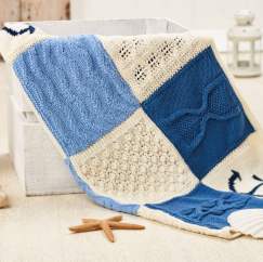 Nicely Nautical Knitalong Blanket Part Four Knitting Pattern