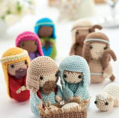 Crochet nativity: Part 1 Knitting Pattern