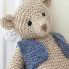 Classic Brown Teddy Bear Knitting Pattern
