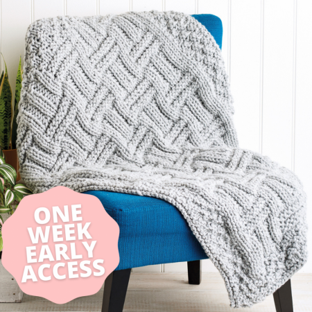 Early Access: Super Chunky Blanket Knitting Pattern