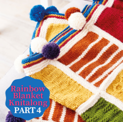 Rainbow Blanket Knitalong Part 4 Knitting Pattern