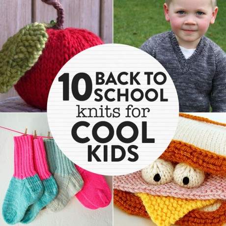 10 Back To School Knits For Cool Kids Blog Let S Knit Magazine