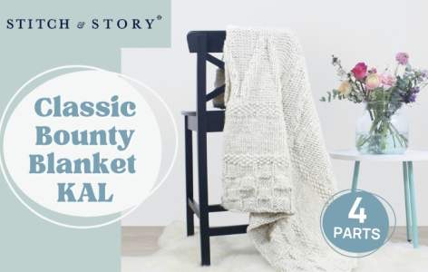 Stitch & Story Bounty Throw Knitalong