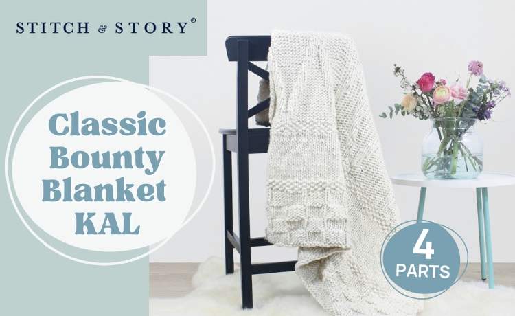 Stitch & Story Bounty Throw Knitalong