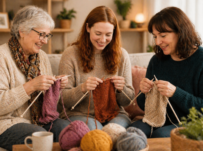 Join Our Online Knitting Club Today