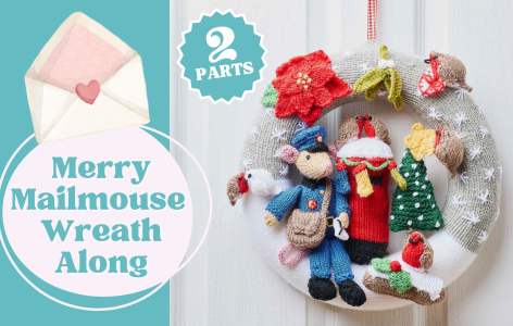 Merry Mailmouse Christmas Wreath-Along