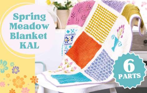 Spring Meadow Blanket Knitalong