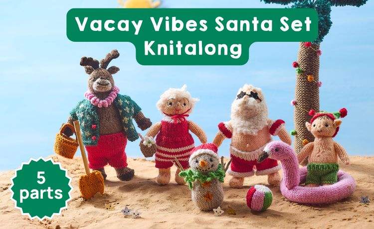 Vacay Vibes Santa Set Knitalong