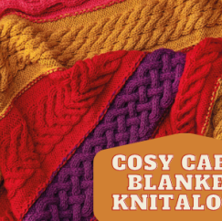 Cosy Cable Blanket Knitalong