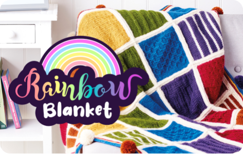 Rainbow Blanket Knitalong