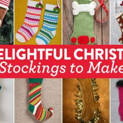 12 Delightful Christmas Stockings To Make