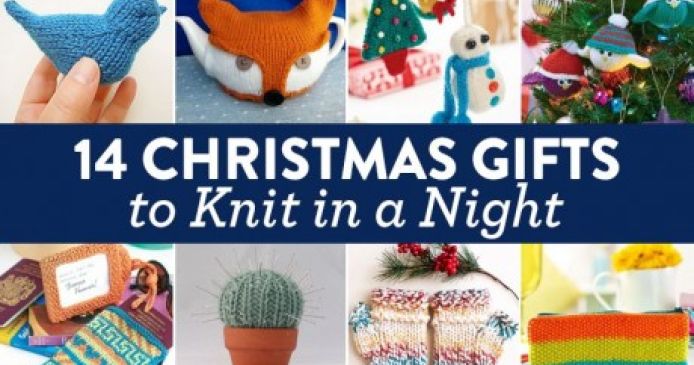 14 Christmas Gifts to Knit in a Night Knitting Blog