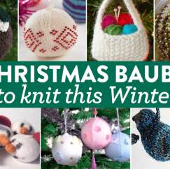 7 Christmas Baubles To Knit This Winter
