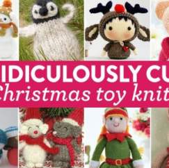 9 ridiculously cute Christmas toy knits